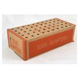 $500 Face 2006 'D' N. Dak. Quarters Sealed Rolls
