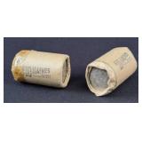 (2) 1964 Kennedy Half Dollar OBW Rolls