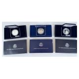 (3) U.S. Constitution & Bicentennial 90% Coins