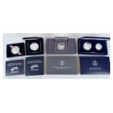 (4) Proof & (1) Uncirculated U.S Mint Silver Coins