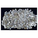(1,000) Roosevelt 90% Silver Dimes, 1960s