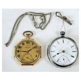 Burlington 21 Jewel & Key Wind Pocket Watches