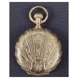 Elgin 13 Jewel Lady's 14Kt Gold Hunting Case Watch
