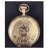 Elgin Size 0 Lady's 14Kt. Gold Hunting Case Watch