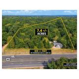 2 BR 1 BA HOME w/ 7.4 +/- ACRES on U.S. Hwy 45