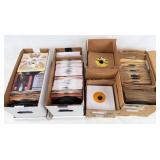 (600+/-) Miscellaneous 45 RPM 7" Records