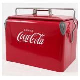 1950s Drink Coca-Cola Metal Ice Chest Action MFG.