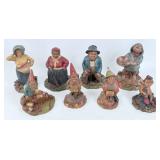 (8) Large Miscellaneous Tom Clark Gnome Figures