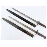 (2) WW I Era British Pattern 1907 Bayonets