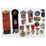 Collection of Connecticut Fraternal Items