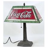 Coca-Cola Stained Glass Desk Lamp