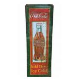 1920's-1930s Coca-Cola SST Embossed Sign