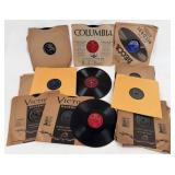 (22) 78 RPM, 1940's Wartime Patriotic Records