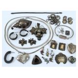 Sterling Silver Jewelry & Scrap, 6.4 Troy Ounces