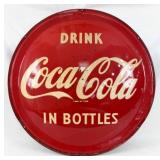 1953 Coca Cola 36' Convex Button Sign