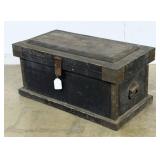 Late 19th C. Tool Chest w/ Brass & Metal Fittings