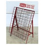 1950's-1960's Coca-Cola Fishtail Bottle Rack