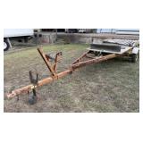 Single Axle Tilt Bed Utility Trailer