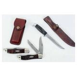 (3) Case XX USA Knives