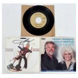(3) Dolly Parton 45 RPM 7" Records