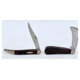 Case XX USA Hawkbill & Toothpick Knives