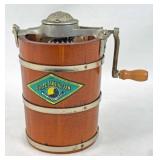 White Mountain Junior Cedar Ice Cream Freezer