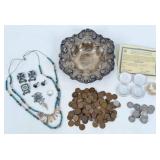 Group of Sterling Silver Items, Etc.