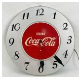 1950's General Electric Coca Cola Metal Clock
