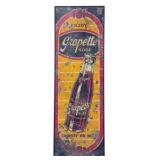 1930's-1940's Framed Grapette Tin Sign
