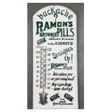 Ramon's Brownie Pills Wooden Thermometer
