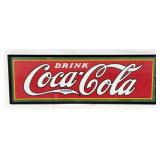 1927 Drink Coca Cola Single Sided Porcelain Sign