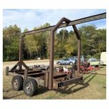 Custom Built Tandem Equipment Trailer