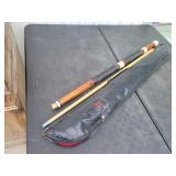 Pool Cue with Storage Bag