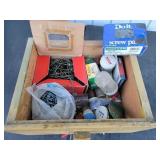 (QTY) Assorted Screws, Nails & Hardware