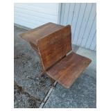 Vintage Wooden School Desk