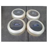 (4) Ford OEM Center 6-Lug Hub Caps