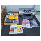 HP Photosmart 7550 Color Inkjet Printer with Paper