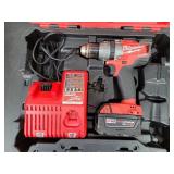 MILWAUKEE 18V 1/2' Drill with Battery & Charger