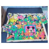Disneyland Memorial Orgy Black Light Poster