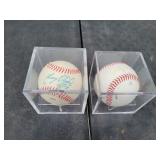 Tony Oliva & Jack Morris Signed Baseballs