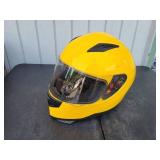 ILM Yellow Motorcycle Helmet, Size: Medium