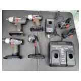 CRAFTSMAN 19.2V Tool Set w/ Chargers, Bad Battery