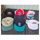 (6) Assorted Snapback Hats