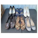 (6) Assorted Women's Shoes