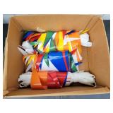 (3) Large Pennant Banner Streamers