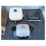 West Bend Electric Skillet & (2) Electric Grill