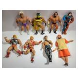 (8) Assorted Vintage Action Figures