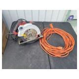 CHICAGO ELECTRIC 7-1/4' Circular Saw & Cord