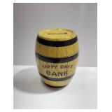 Vintage 1940s Happy Days Coin Bank