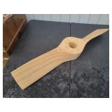 Partially Built Wooden 31' Airplane Propeller